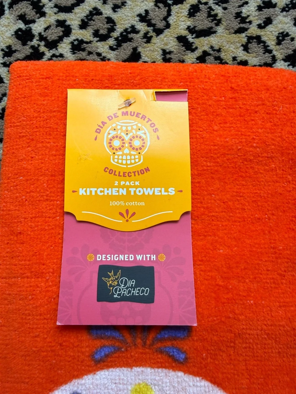 Day of the Dead kitchen towels (NWT)